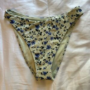 Abercrombie Floral Bikini Bottoms NWT